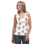 Traditional Tank Top - DIY Groom Faces Bachelorette Tank Top - Fully Customizable