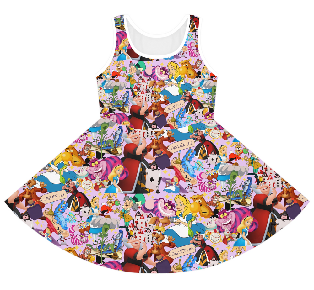 Wonders with Alice - Girls Dress