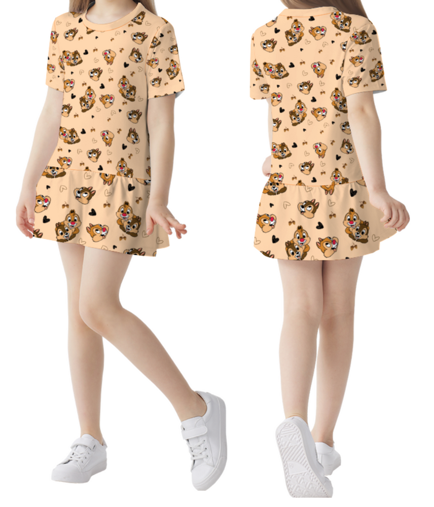 Chip N' Dale Nutty Fun - Girls Dress
