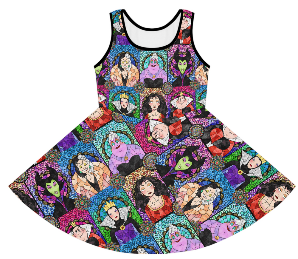 Color Me Villain - Girls Tank Dress