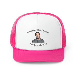 Customized Trucker Caps - For ANY Party - Bachelor/Bachelorette Parties - Fully DIY Customizable