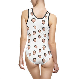 
            
                Load image into Gallery viewer, DIY Groom Face Swimsuit for Bachelorette Parties or ANY Celebration!! Fully customizable!
            
        
