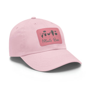 Here for Drinks - Minnie Bar! Mom Hat with Leather Patch - Women's Hat!