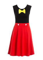 NEW LOOK!! Adult Mousey Dress with Yellow Bow