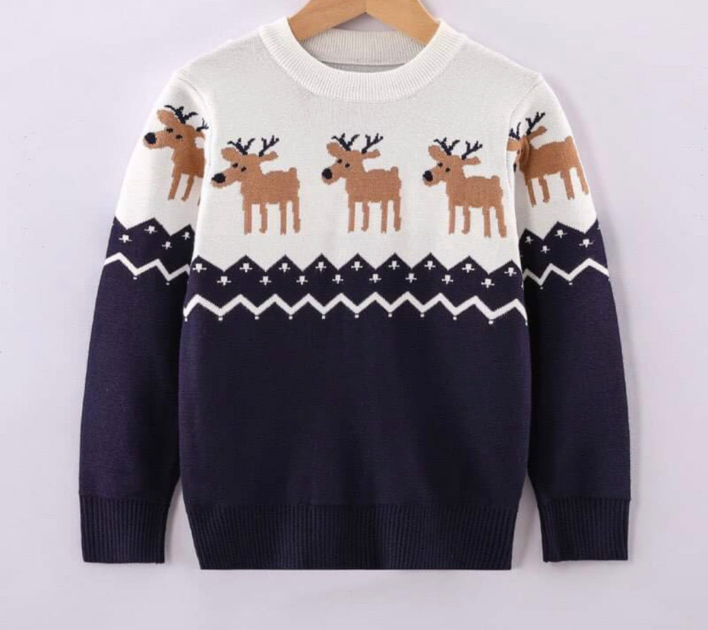 Reindeer love - Boys Sweater