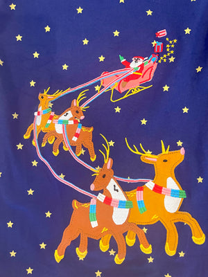 
            
                Load image into Gallery viewer, Santa and his Reindeer - Girls Boutique Dress
            
        