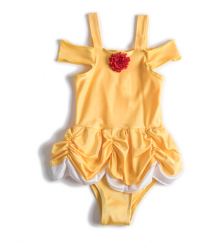 
            
                Load image into Gallery viewer, Yellow Beauty swimsuit 1-piece
            
        