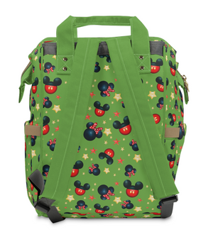 Canvas Backpack/Diaper Bag - Mouse Faces!!