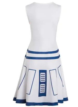 Women's Droid Robot Dress - R2D2 inspired