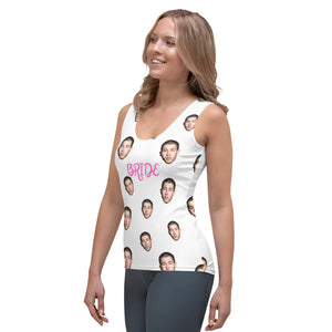 Traditional Tank Top - DIY Groom Faces Bachelorette Tank Top - Fully Customizable