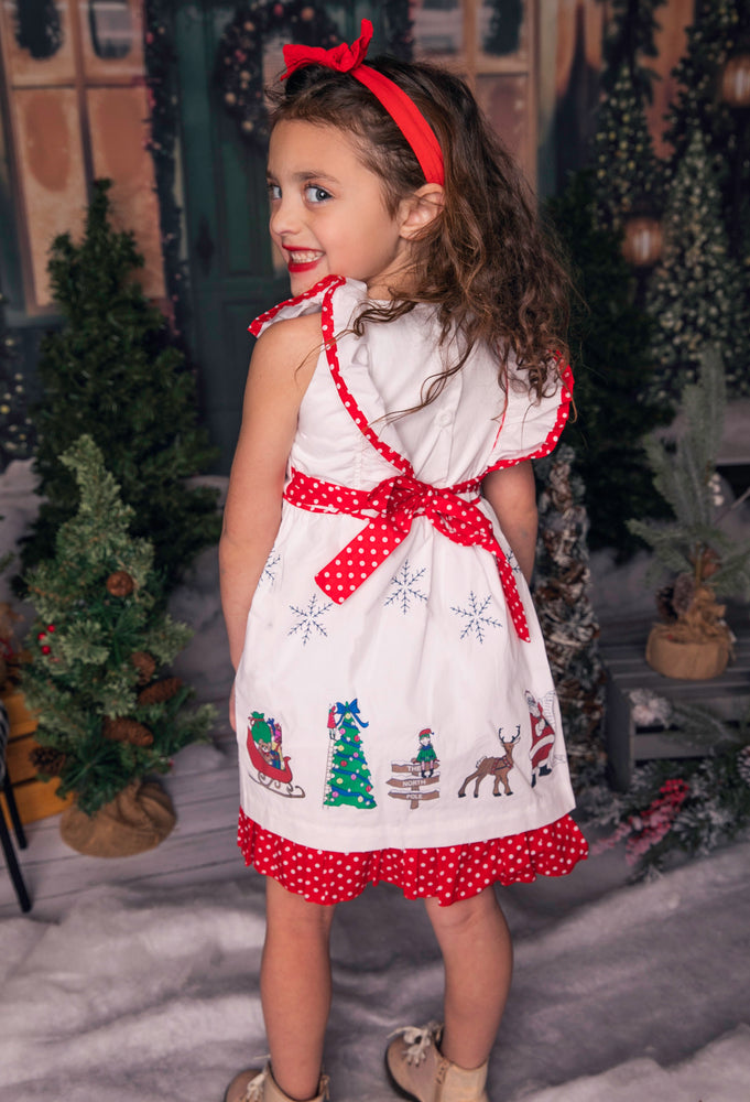 Christmas Traditions Girls Boutique Dress