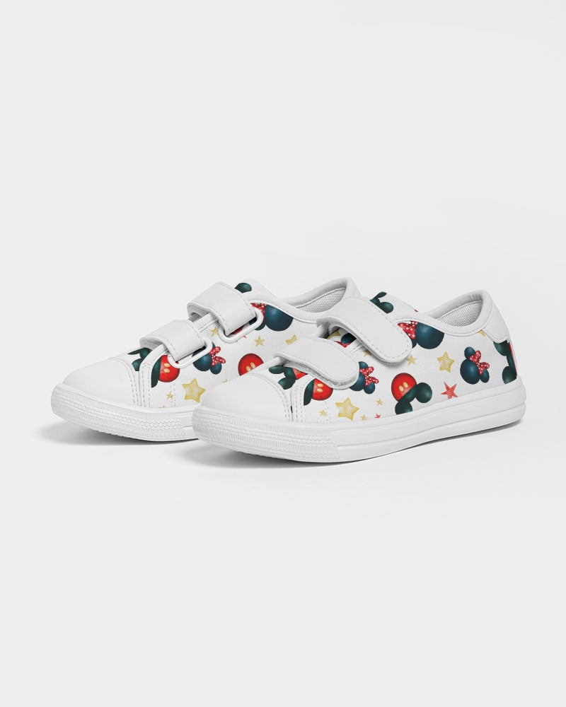 
            
                Load image into Gallery viewer, Mouse Face - Watercolor Kids Velcro Sneaker
            
        