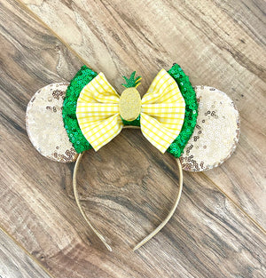 Pineapple 🍍 Princess Ears *ELIGIBLE FOR FREE PAIR* WITH $30 PURCHASE
